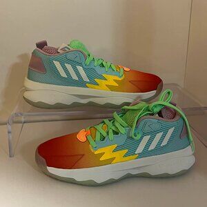 UNRELEASED | Adidas Dame 8 “Rainbow” – Men’s Size 7 (New, No Box) | SAMPLE